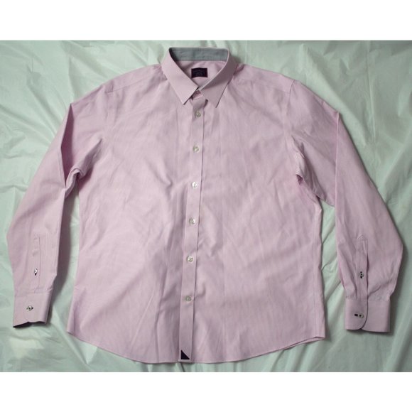 UNTUCKit Mens Long Sleeve Button Front Shirt Size - Picture 3 of 7